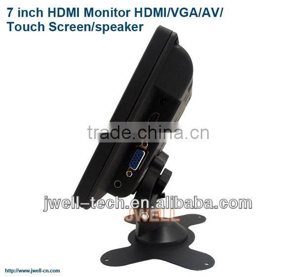 7 inch lcd touch screen monitor,computer monitor with VGA AV BNC