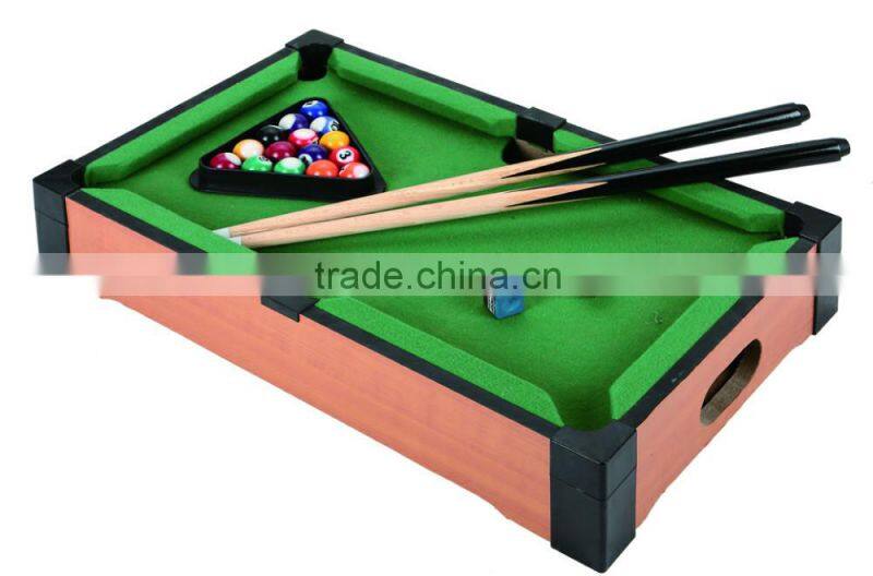 2016 Popular Mini Billiard Table Game for indoor play game