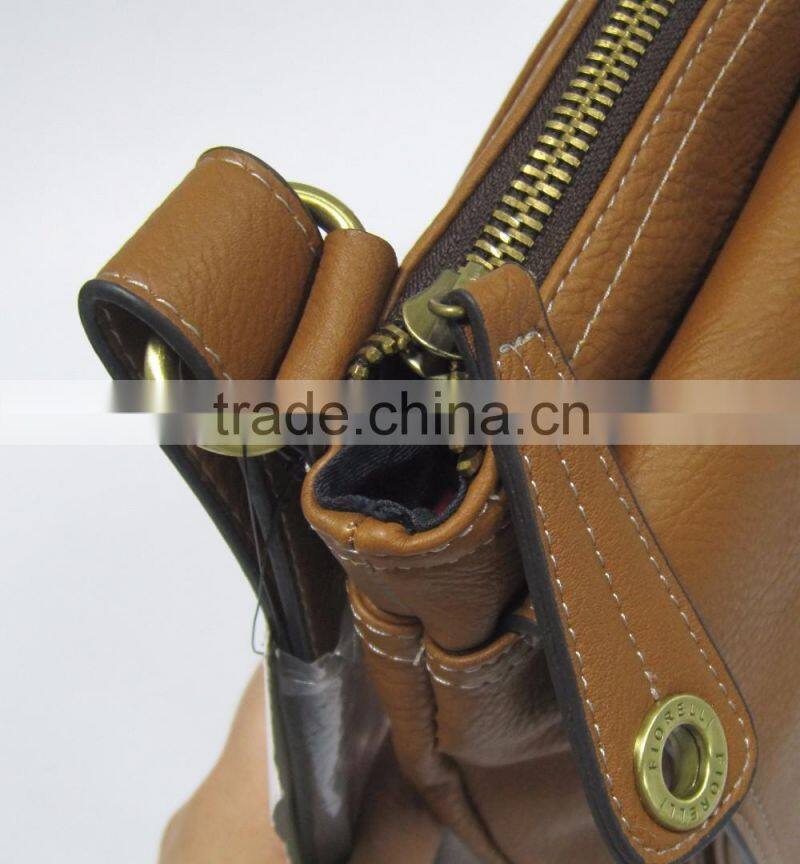 New design fashion leather shoulder handbag for men