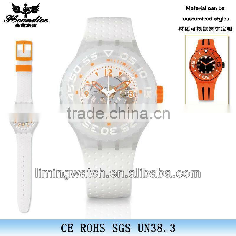 Customize promotion watch silicone watch with your logo wholesale