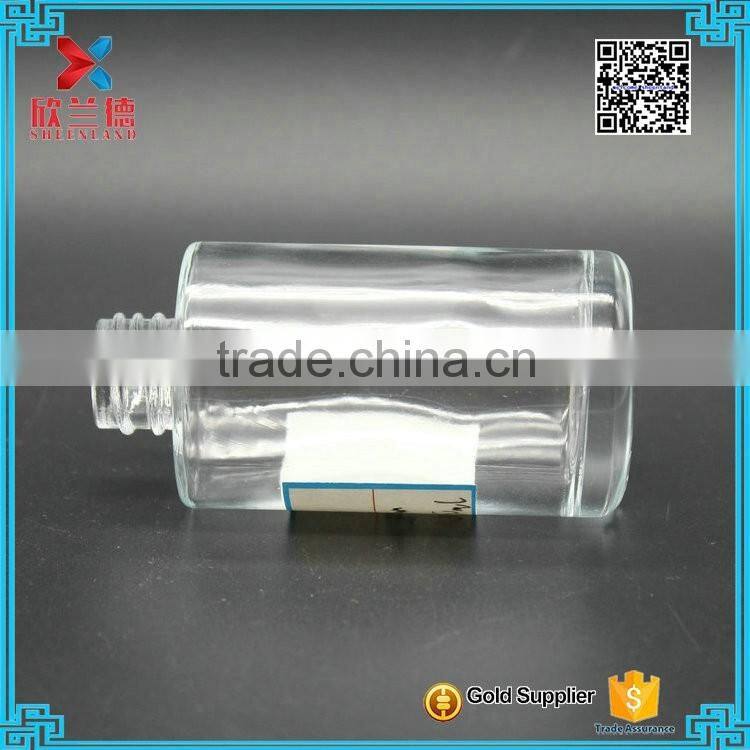 Factory price cheaper lotion bottle/50ml clear cosmetic bottle