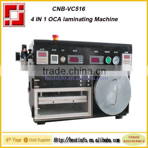 4 In 1 OCA vacuum laminating bonding lcd with glass lcd repair machine