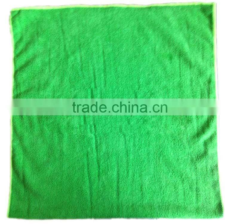 china supply the high-low hair weaving technique microfibre cloths 320gsm