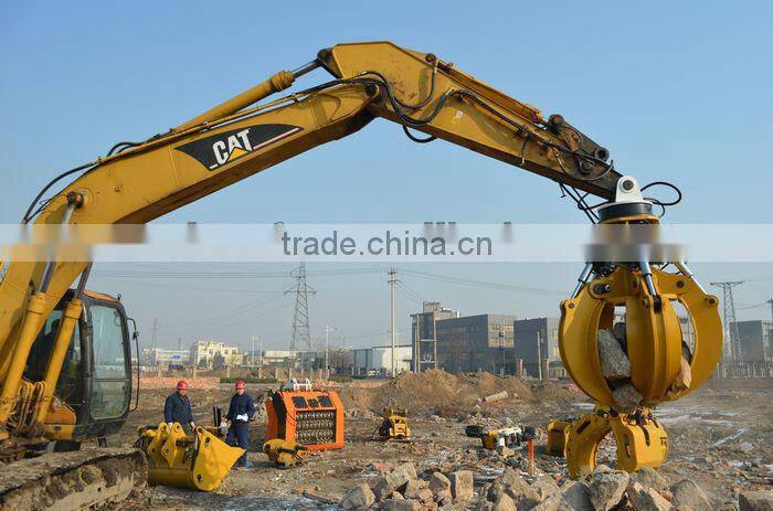 5 teeth hydraulic rotating grapple / orange peel grab