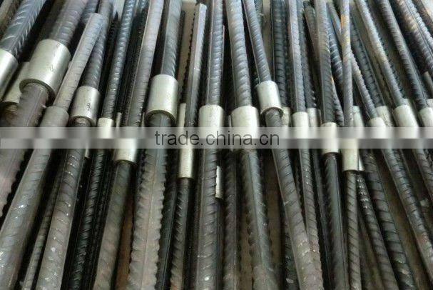 rebar coupler with cheap price, Rib-Peeling Rebar Coupler, Parallel Thread rebar coupler