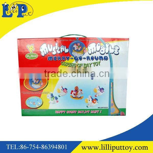 New design cartoon bed bell toy musical bell toy for baby