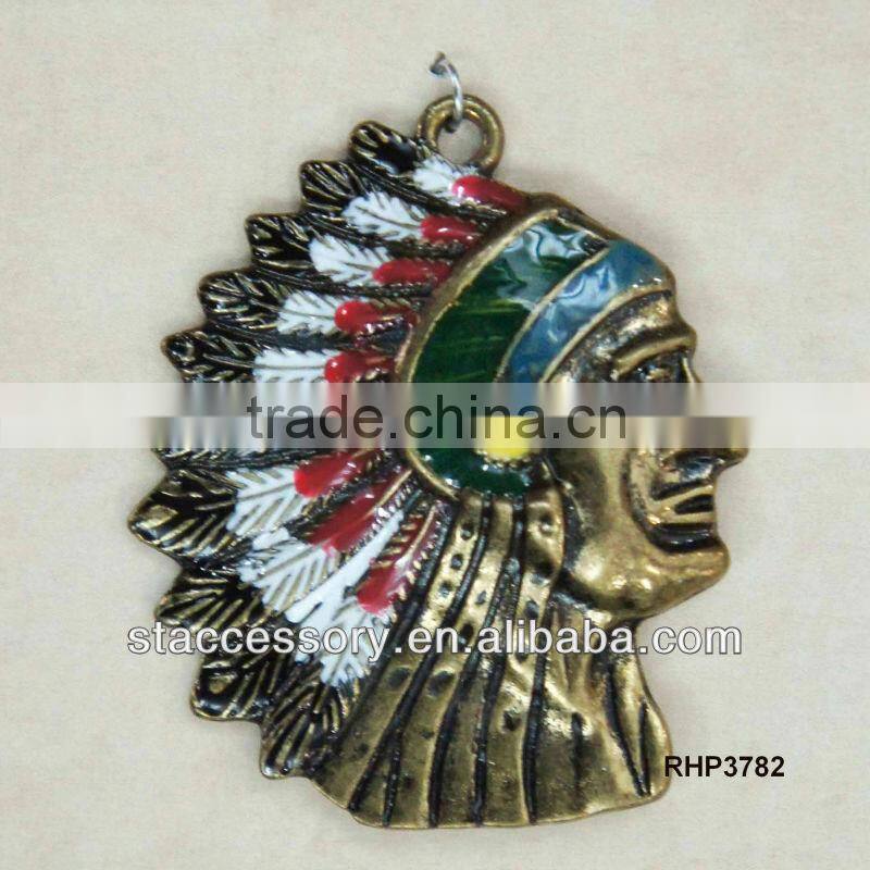 Wholesales Egypt pendant, paint panedant, Head portrait pendant