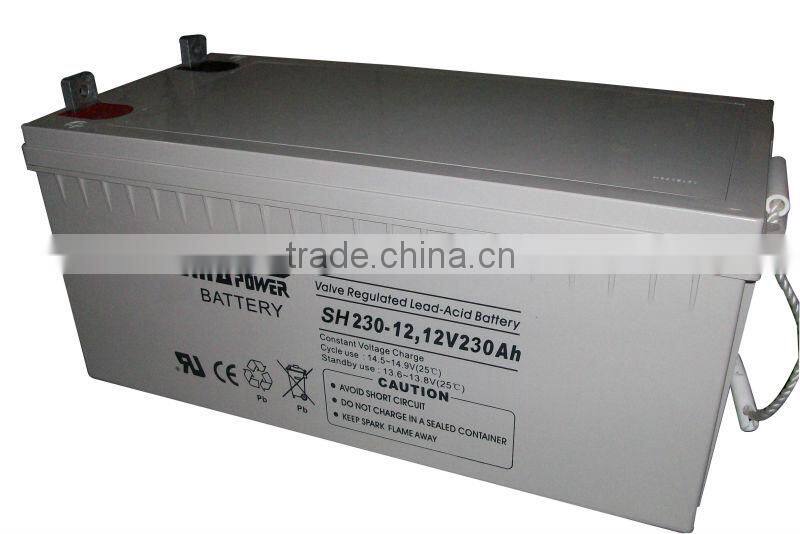 AGM 12VDC solar battery
