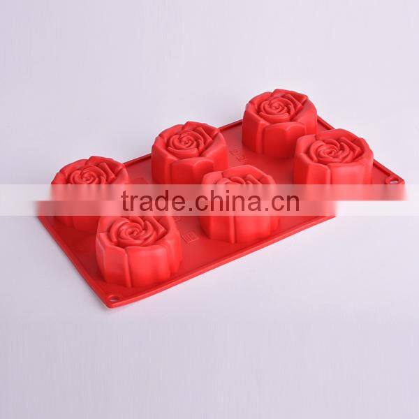 Silicone Rose Cake Mold