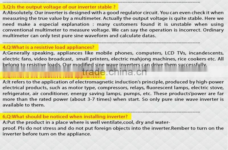 Hot selling 1500w power inverter 12v , modified sine wave power inverter,DC TO AC