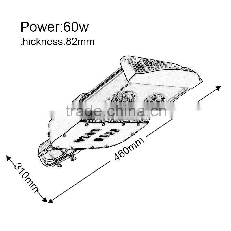 120w led street light fixtures led street lighting price