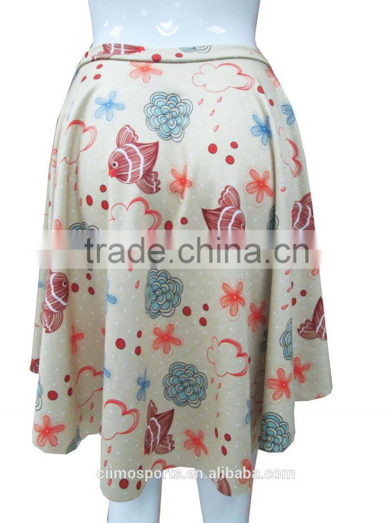 High quality fashion women skirt,young ladies fashion skirt With you own design and logos