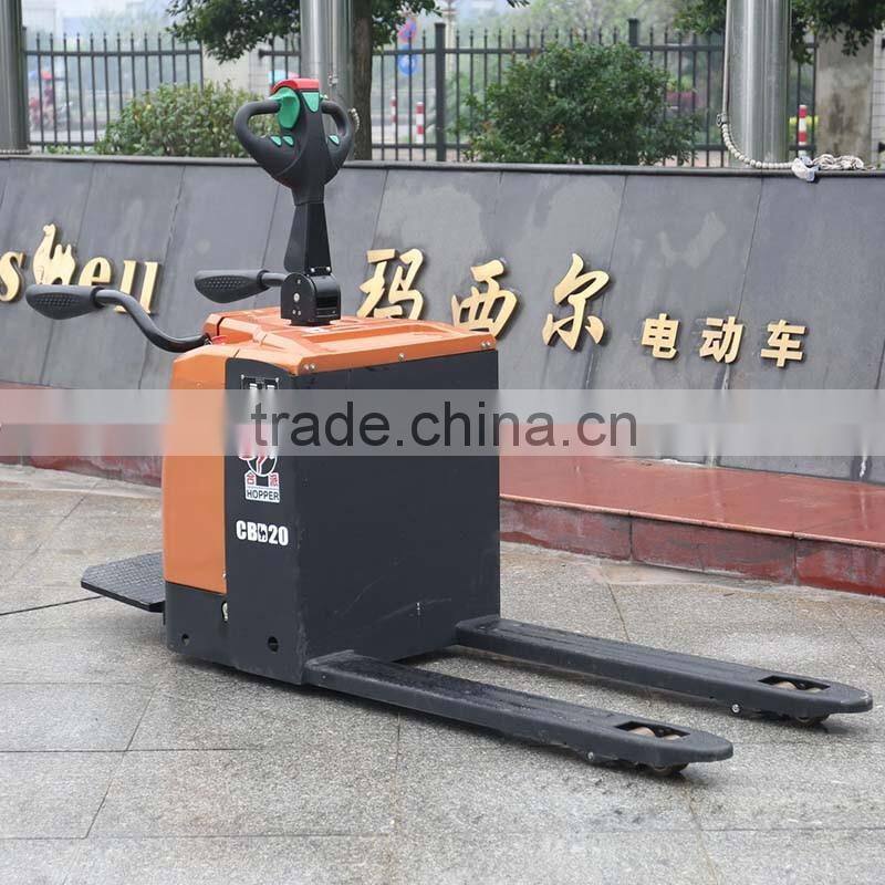 China manufacturers 2t Small Full Electric Pallet Truck (CBD20)