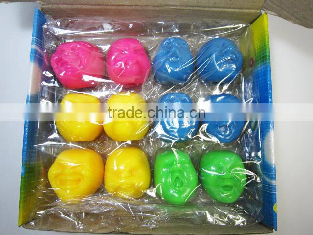 Funny mood face toys hot sale stress ball