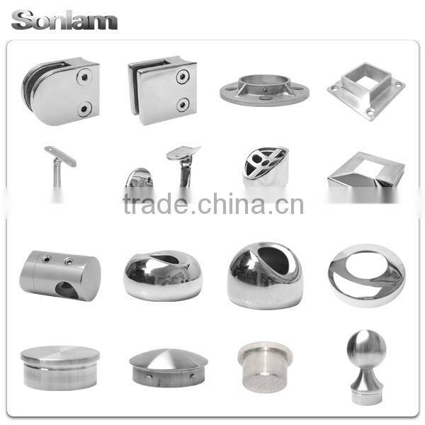 stainless steel 304 cover balcony railings of base