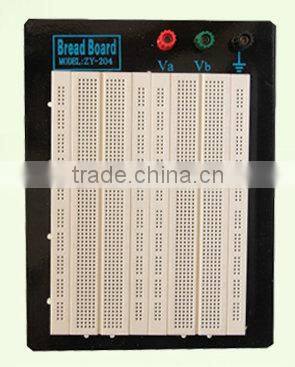 2014 hot sell white ABS metal reed 1680 points breadboard universal electronic board