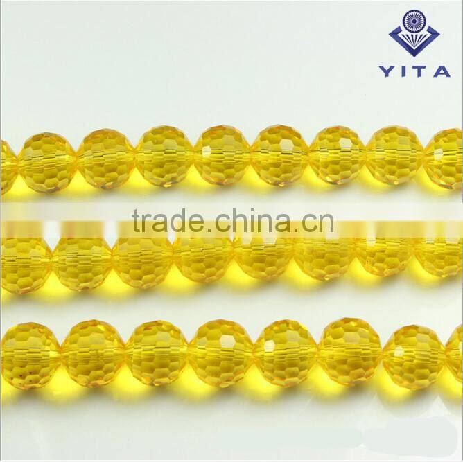 Wholesale Red color 6MM 96 faceted crystal ball beads for DIY Jewelry making