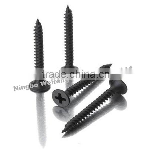 India manufacturer aluminum wine screw caps making machines Black , box packing phillips bugle head screws