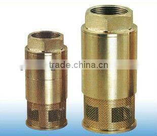 brass foot copper bottom valve / JSFV80 foot valve / suction foot valve / foot operated valve / suction control valve