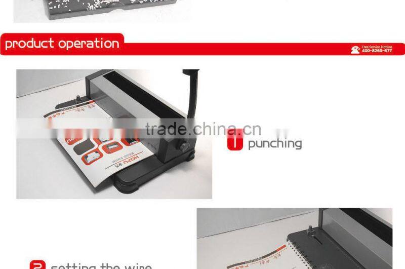 perfect binding machine double wire binding machine a3 binding machine