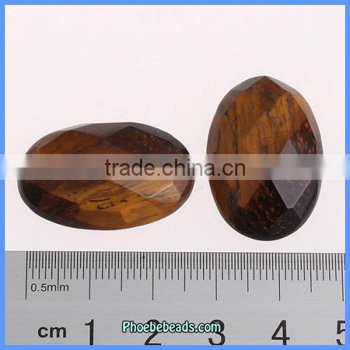 Wholesale High Quality Tiger Eye Faceted Gemstone Cabochons GC-T003