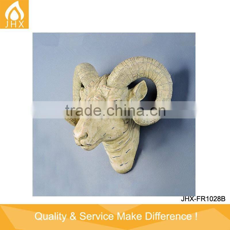 Wholesale Resin Sheep Skull Decorated Artificial Animal