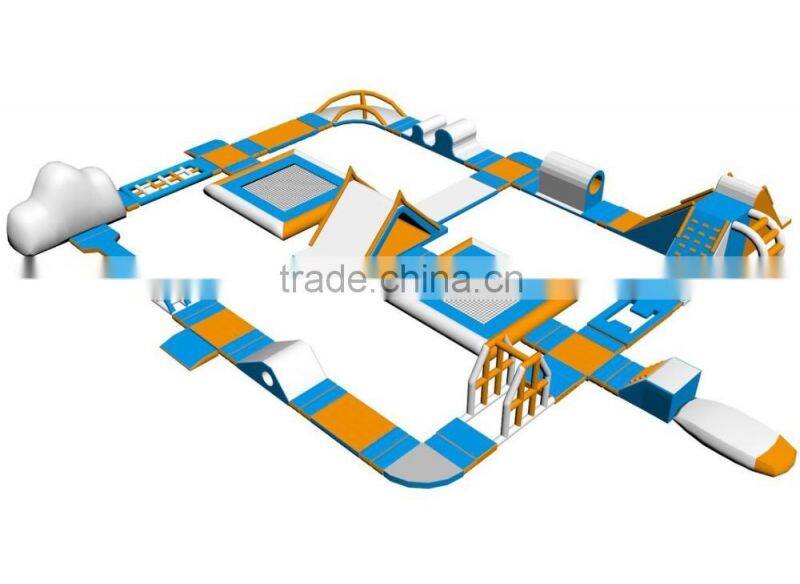 2016 New design inflatable water park for sports