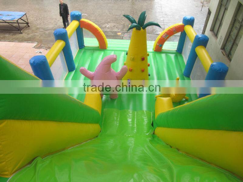 inflatable Sponge bob slide game for kids