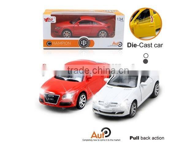 manufactory Pull back alloy car models fashion car