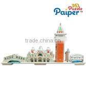 Christmas craft 3d paper puzzle ornament innovative toys for children