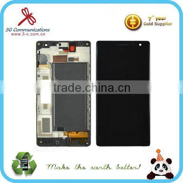 wholesale LCD repair parts for Nokia Lumia 730 LCD touch screen with frame