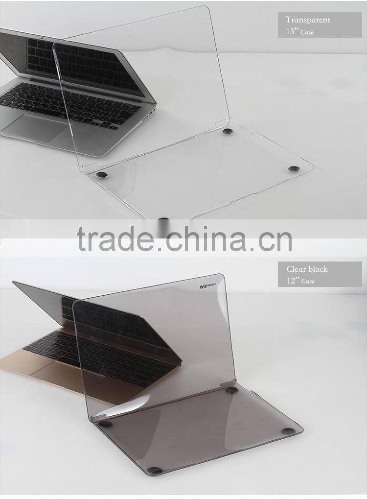 For macbook pro clear pc case,case for MaCbook