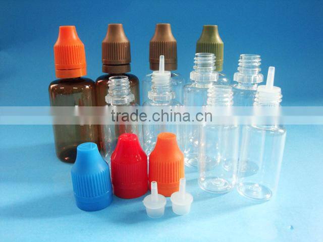 hot sale plastic e-liquid bottle with printing, plastic dropper bottle
