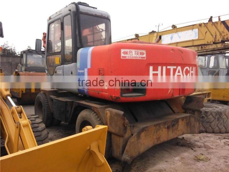 Used Hitachi EX100WD-2 Wheel Excavator Hitachi EX100WD