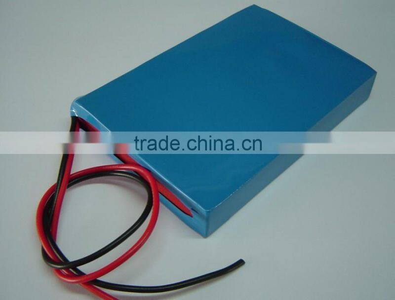 22.2V 24V 10Ah Rechargeable lithium battery pack li-polymer battery cells