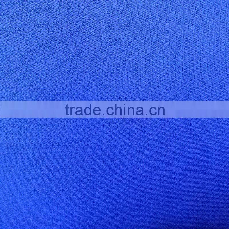 2015 xiangsheng jacquard weave royalblue viscose from bamboo