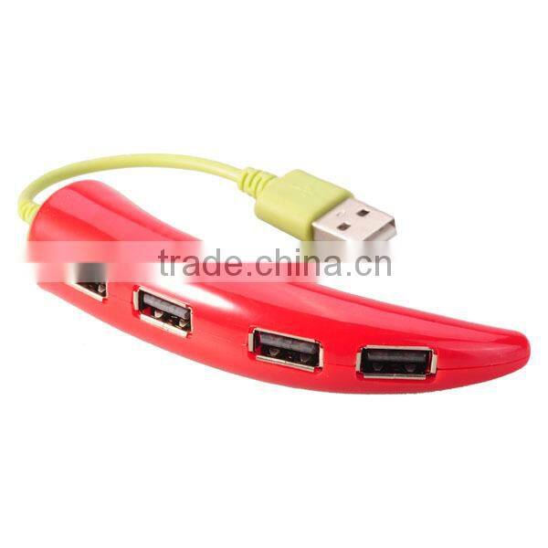 yellow banana usb hub