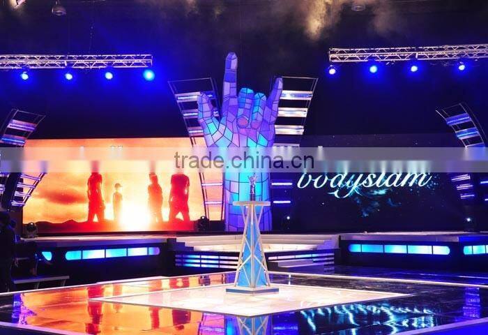 Adjustable brightness P5 Indoor led video screen rental for events and theater stage