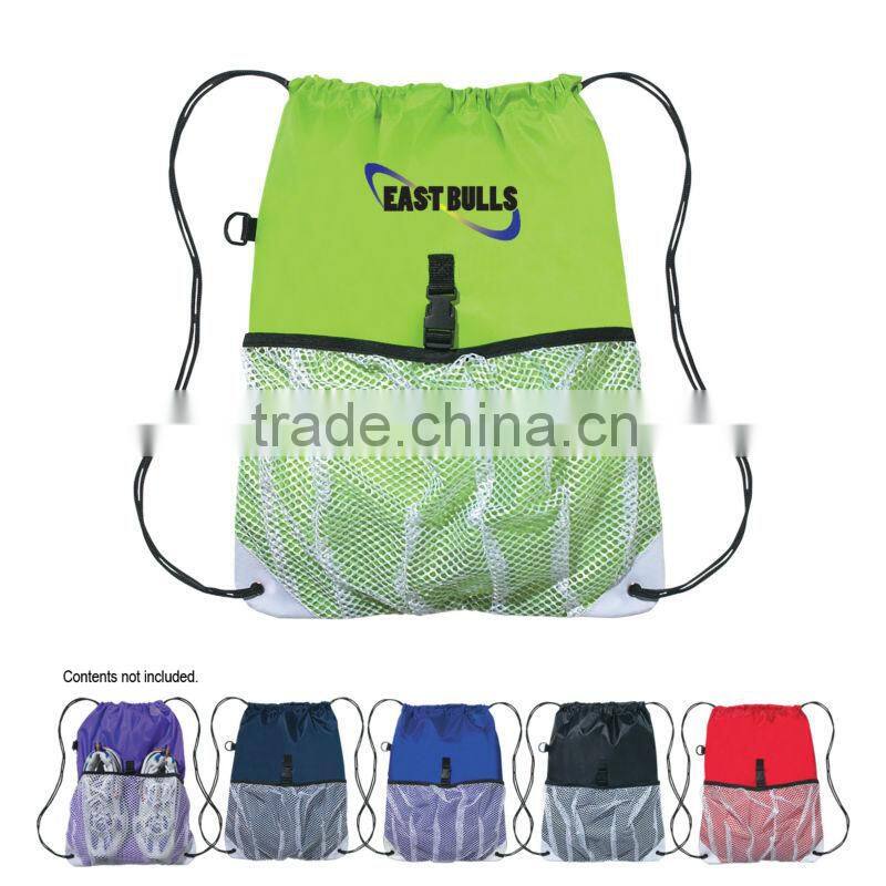 Sports Pack With Outside Mesh Pocket-Royal Blue