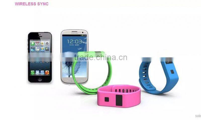 Activity Tracker Bluetooth 4.0 smart bluetooth sports bracelet with pedometer for iphone samsung