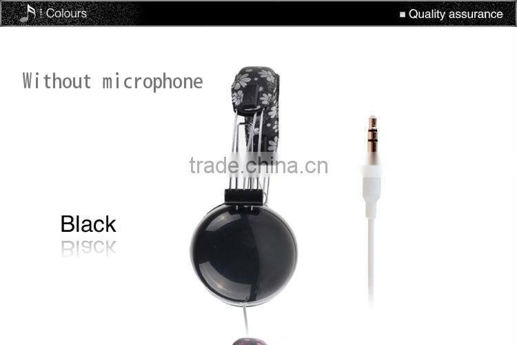 ULDUM top quality blue headset headphone with mic and remote