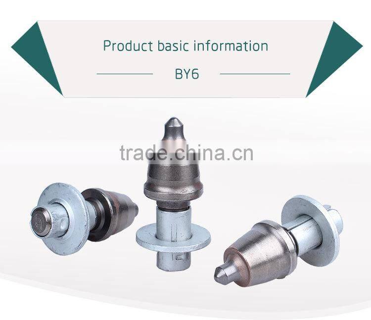 strong abrasive resistance road milling metal drill bit of medium milling machine