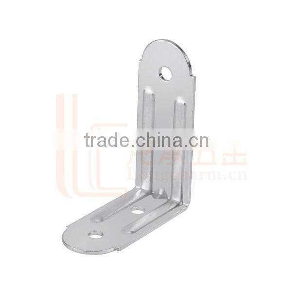 China Longcharm supplier arc-shaped GB zinc alloy metal angle bracket