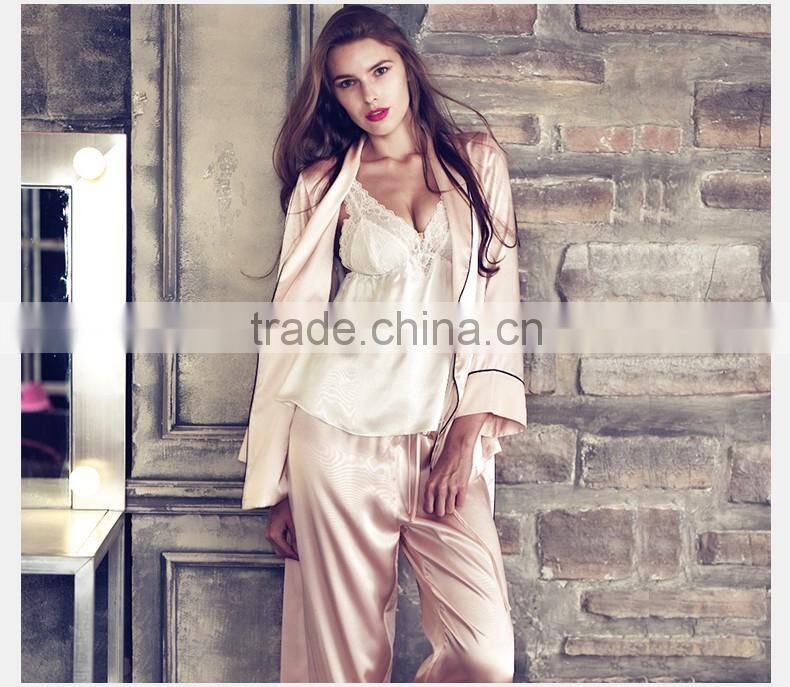 100% Silk Fleece Pajamas Suits