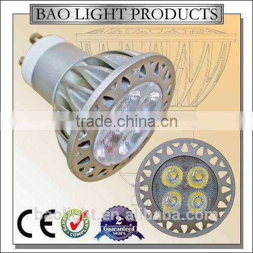 NXP IC dimmable 375lm high lumen 5w small led spotlight 2 years warranty
