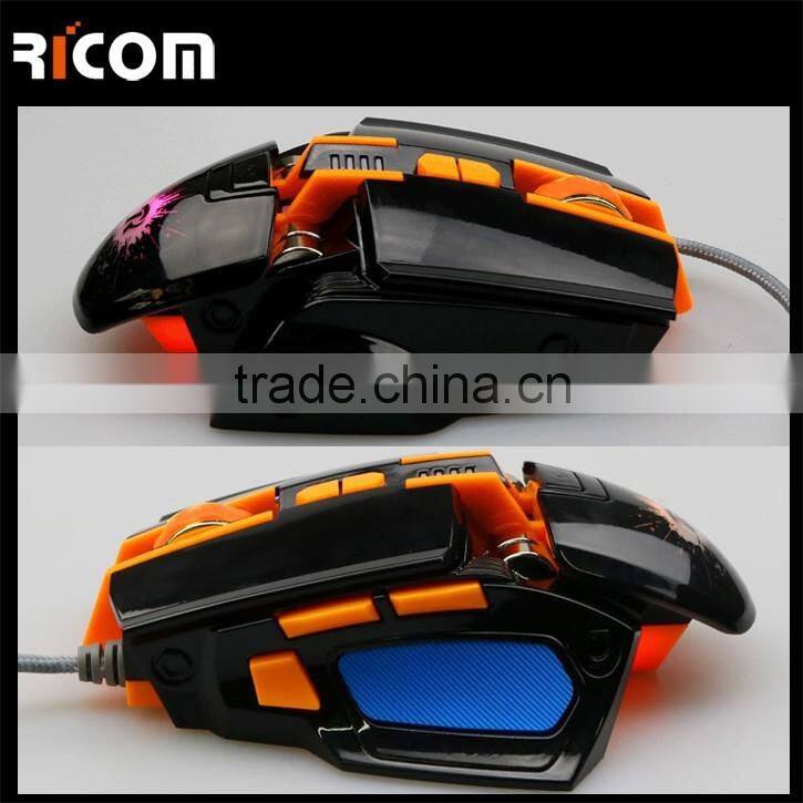 cheap usb wired mechanical optical mouse,Customization Gaming Mouse With Breathing Light,Giveaway Gaming Mouse--GM6113--Ricom