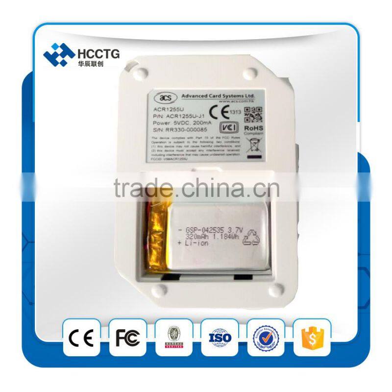 ISO-14443 RFID Contactless Android NFC Bluetooth smart card Reader--ACR1255U-J1