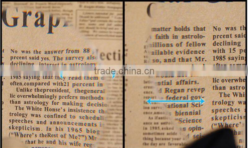 LED plastic pelle switching magnifier/ lamp led magnifier desktop magnifier