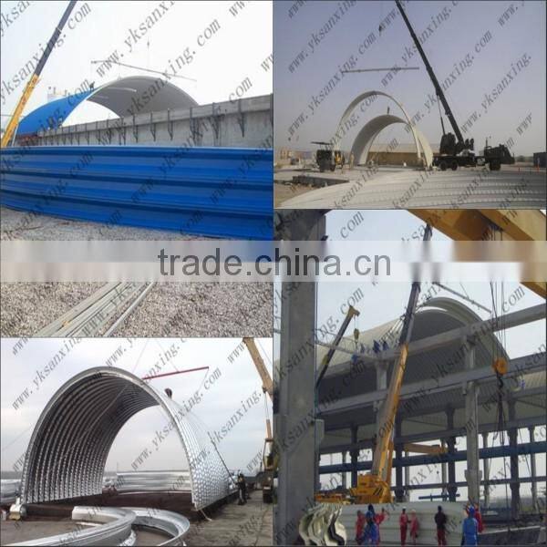 Hydraulic Big Span Arch Roof Sheet Roll Forming Machine