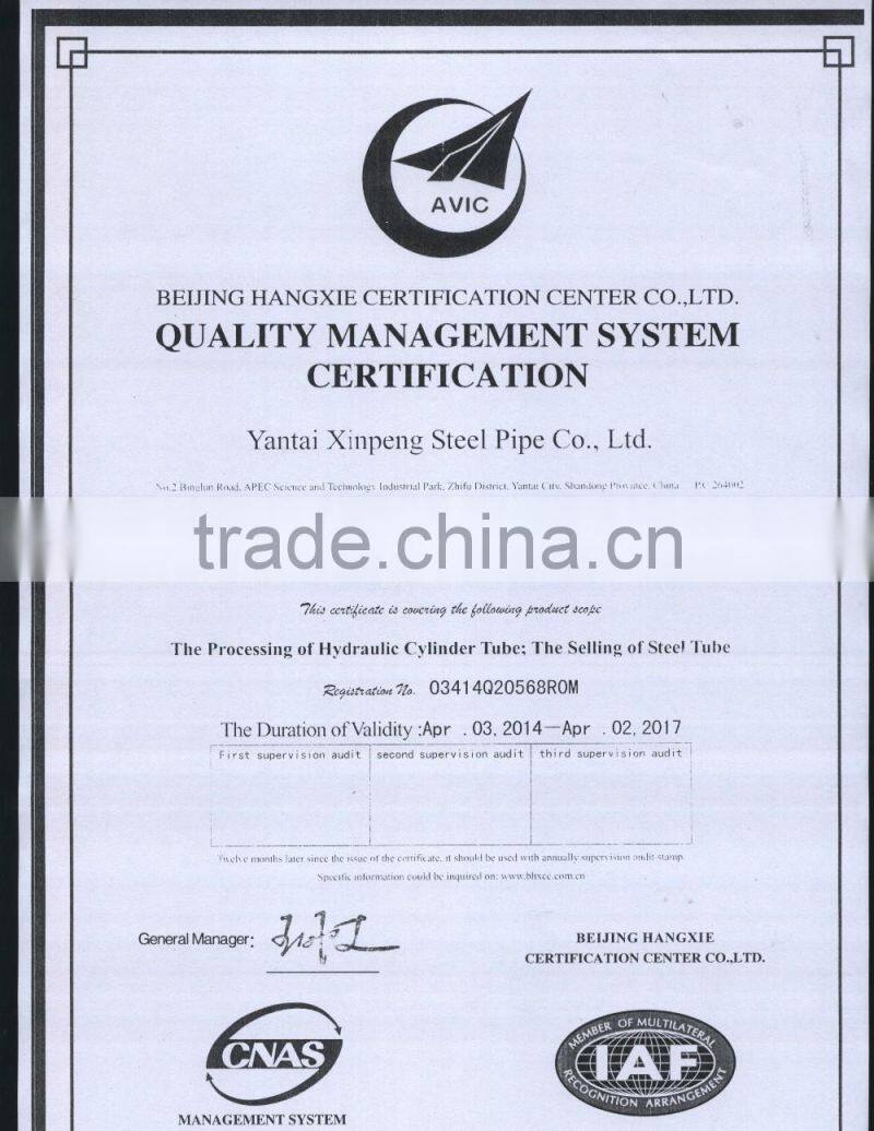 CK45 ISO9001 Seamless Chromium Plate Carbon Steel Bar